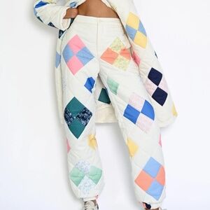 yllw the label ADA quilted jogger pants